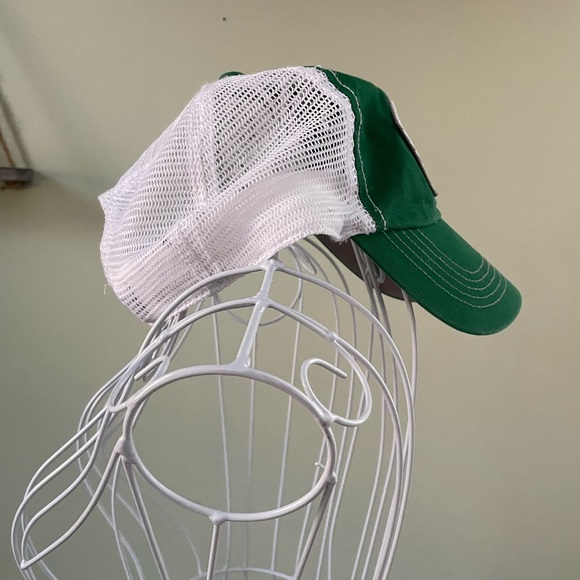 NY New York Jets Vintage Distressed Trucker Baseball Hat Cap - Picture 4 of 7